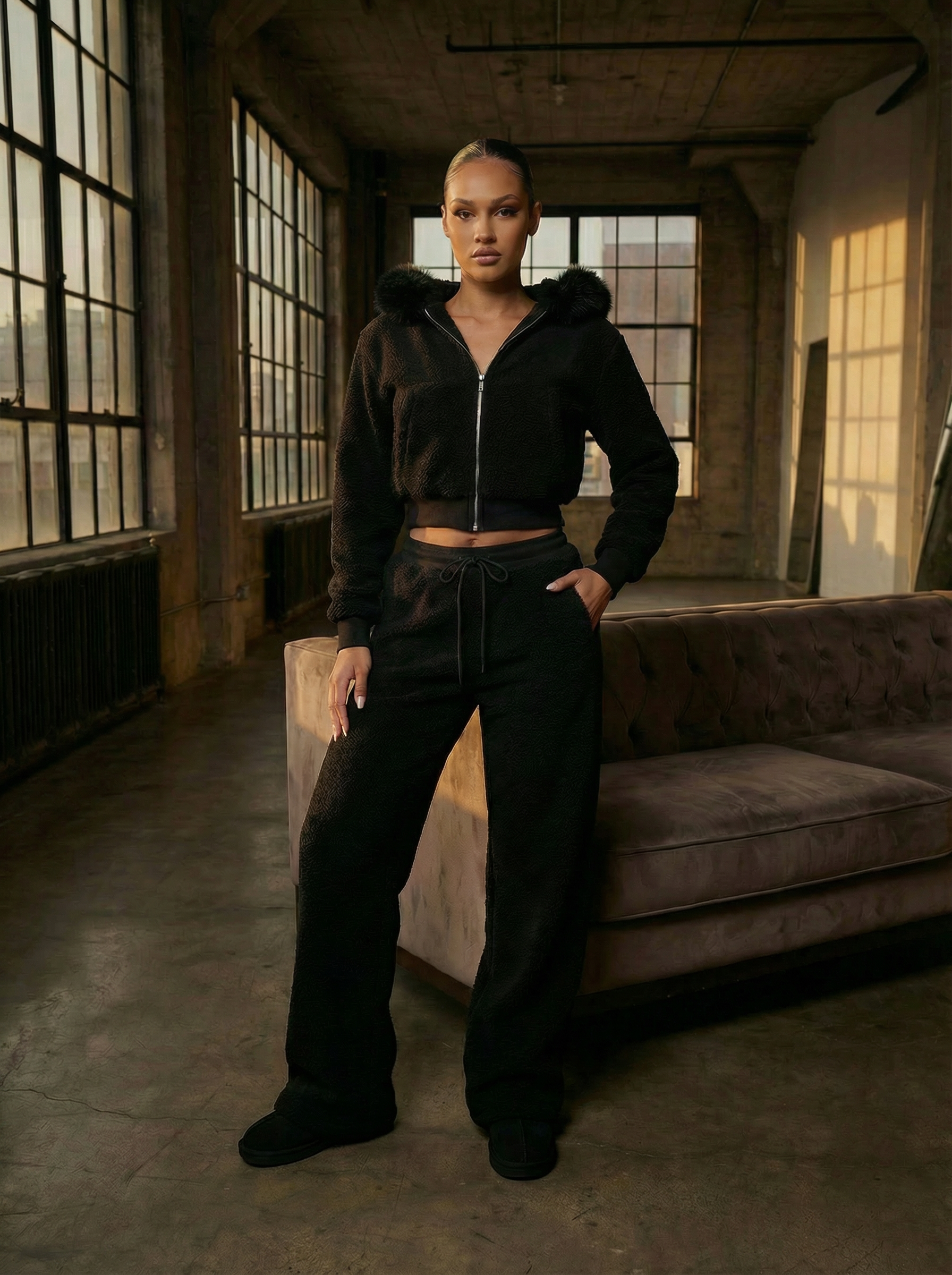 Soft, flattering loungewear made for slow mornings and cozy nights. Lovekatie brings you effortless pieces you will reach for every day., sherpa set, sherpa, love katiee, 